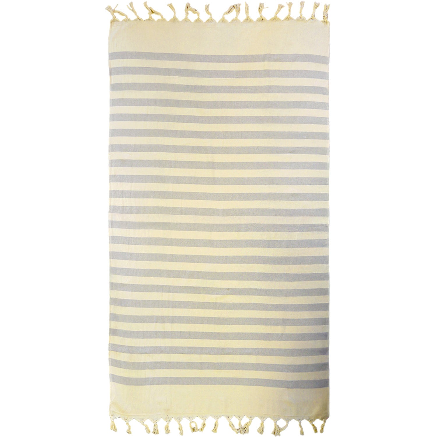 Double-sided fouta with terry lining 90x160 340g/m² - Fidji