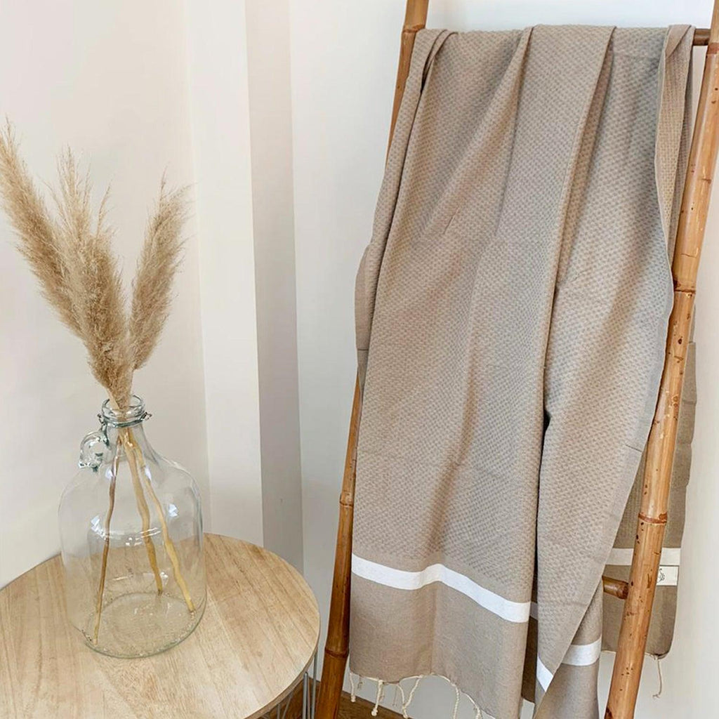 Honeycomb Fouta 100x200 190gsm - Melissa