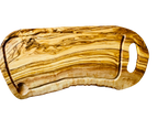 Grande planche à steak 50-55 cm en bois d'olivier Terra Gusto