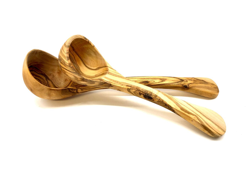 Louche 25 cm en bois d'olivier Terra Gusto