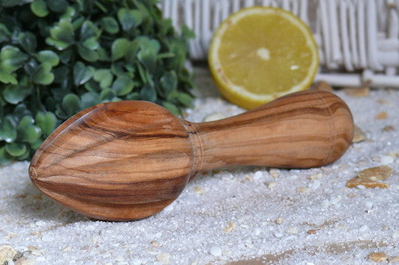 Presse-agrumes 15 cm en bois d'olivier Terra Gusto – vue 3