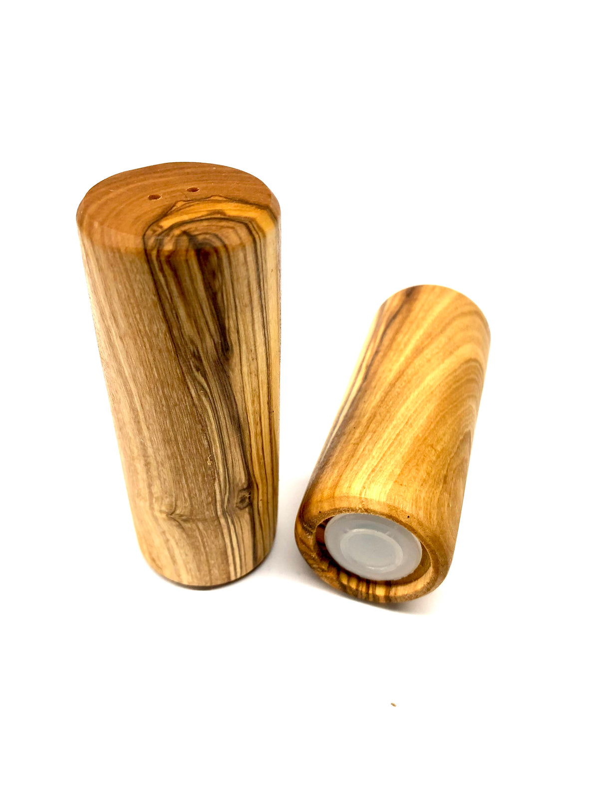Duo salière et poivrière TOUR en bois d'olivier Terra Gusto – vue 3