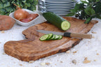 Planche à découper réversible 36-39 cm en bois d'olivier Terra Gusto