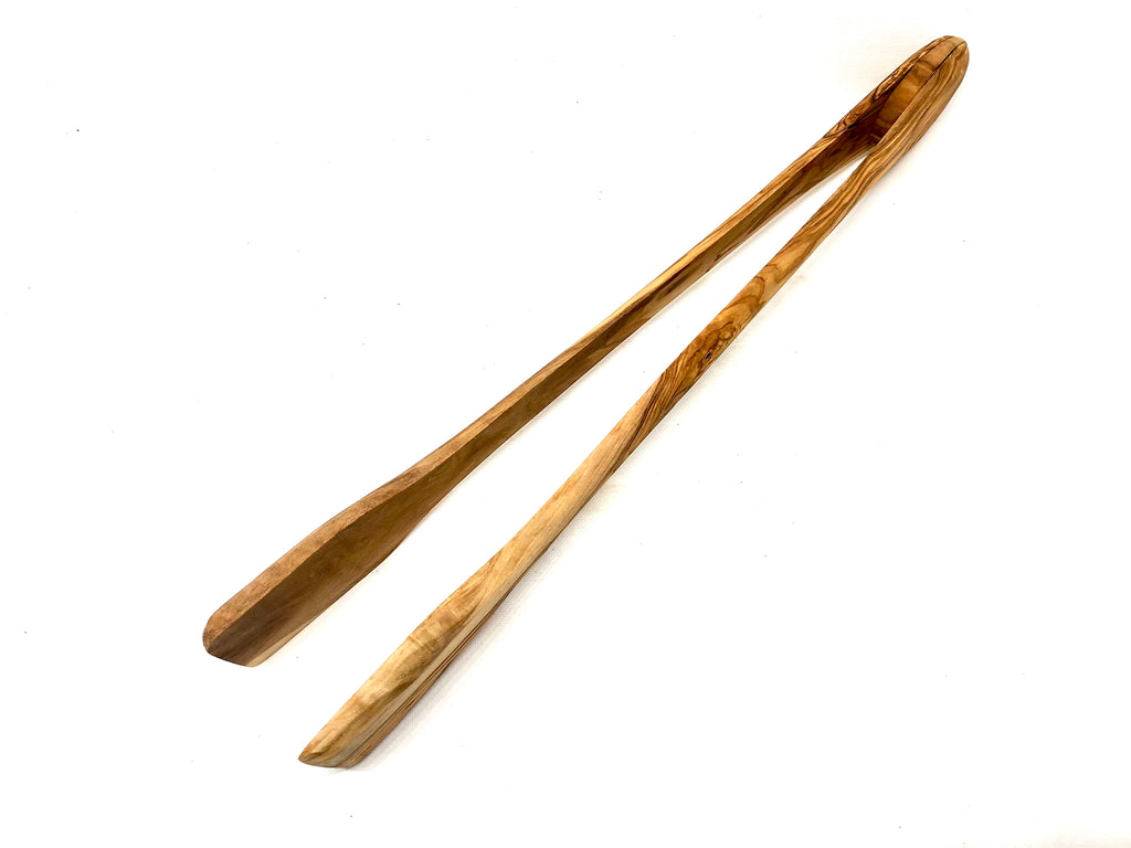 Pince à grillade 36 cm en bois d'olivier Terra Gusto