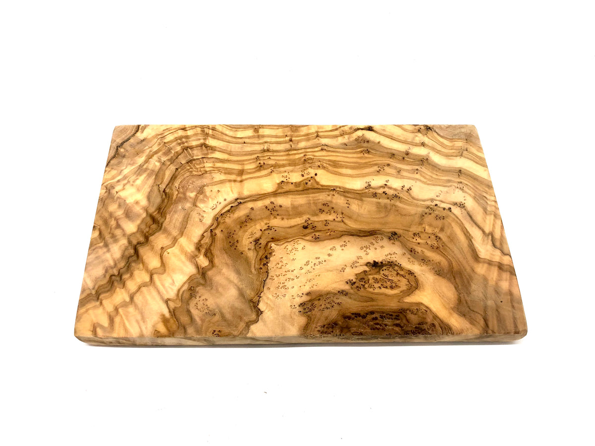 Planche 25 × 15 cm en bois d'olivier Terra Gusto