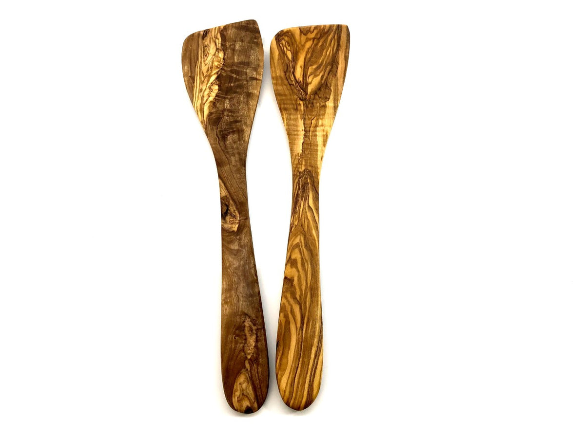 Spatule plate en bois d'olivier Terra Gusto – vue 3