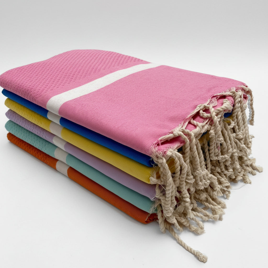 Honeycomb Fouta 100x200 190gsm - Melissa