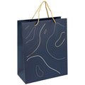 Grand sac cadeau Abysse bleu nuit